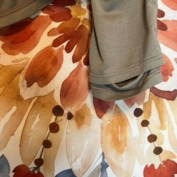 Janji x M. Erdenebayar Women XXL/3XL Mocha Brown Long Sleeve Running Shirt Horse - Picture 8 of 13